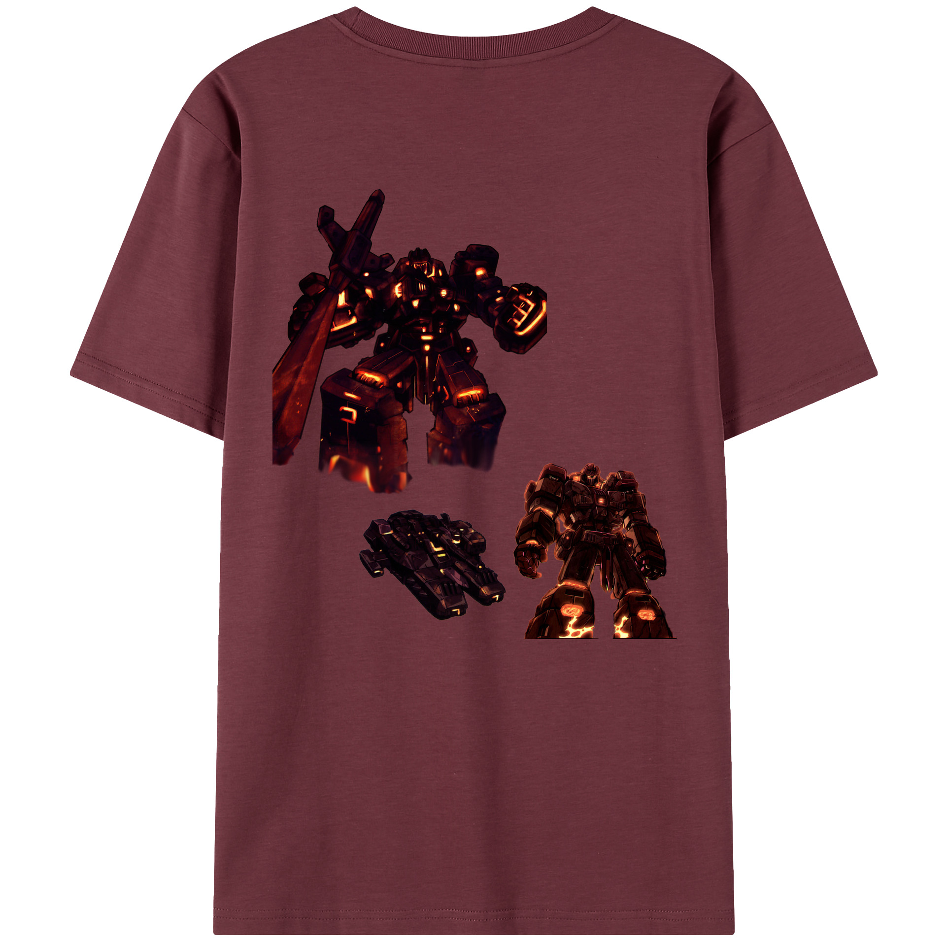 （画像用）  綿100％半袖Tシャツ（背面プリント）